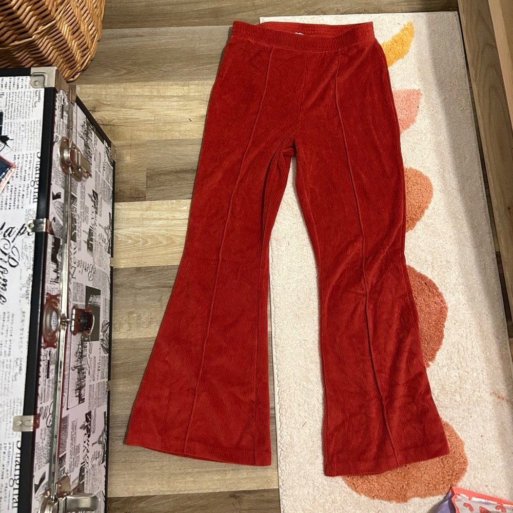 Aerie flare pants, corduroy